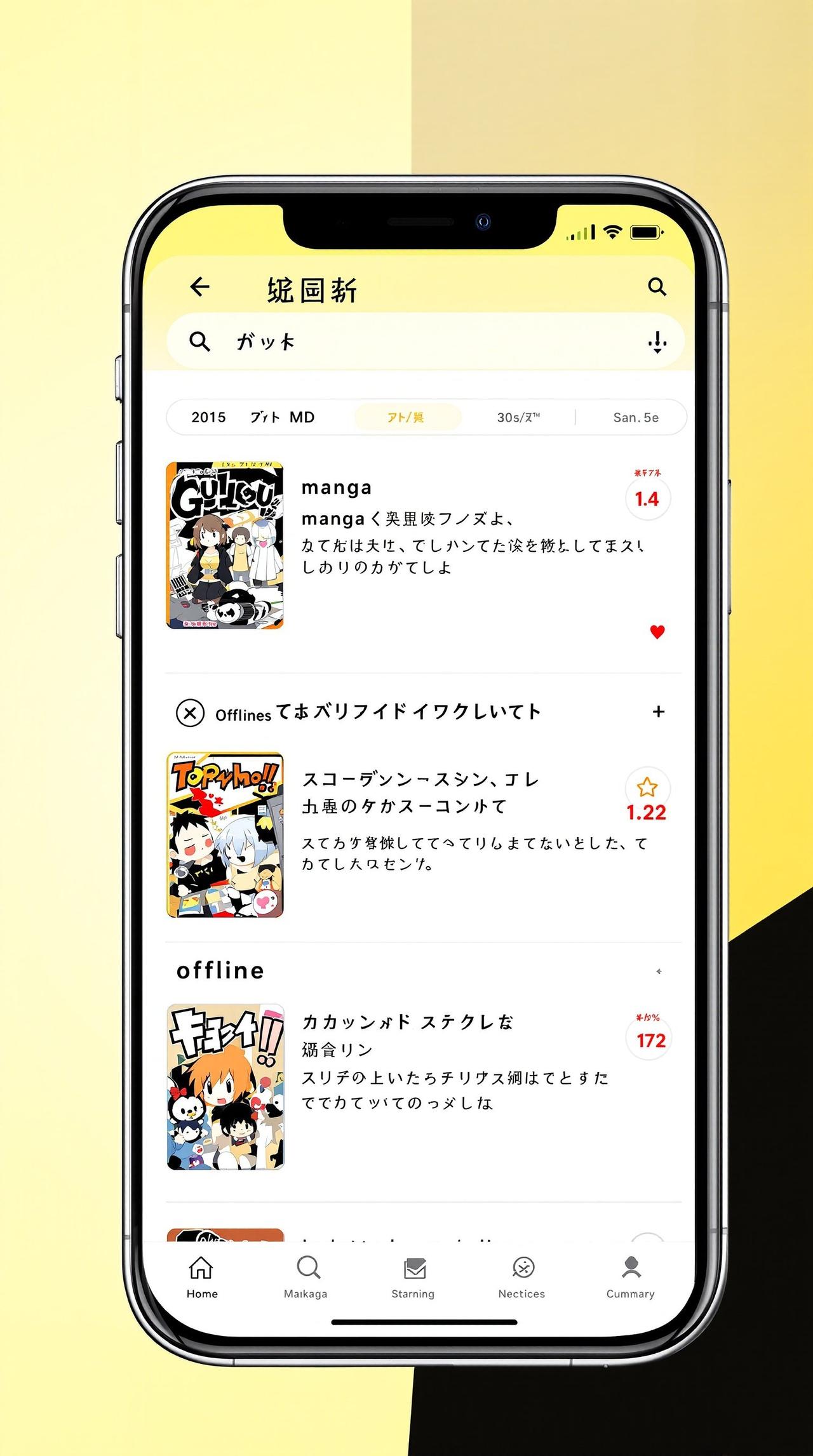 免费看动漫APP界面展示 - 下载管理